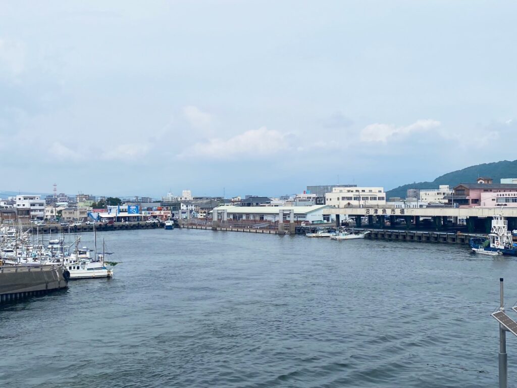 新鮮な海鮮グルメで有名な沼津港