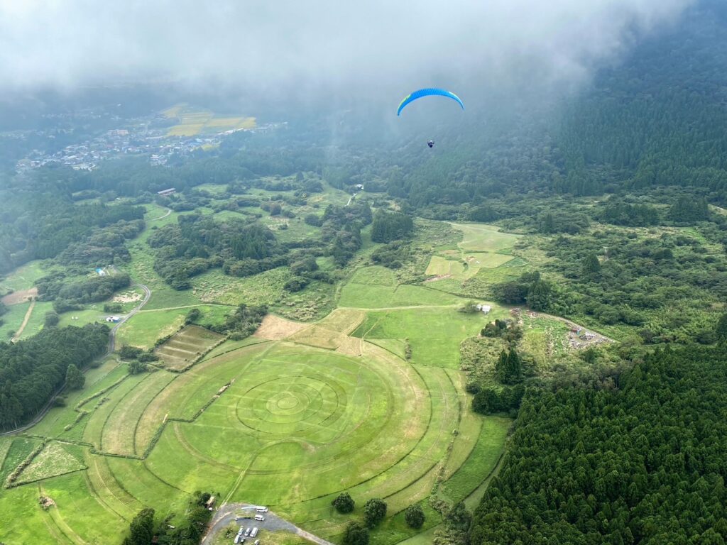 山の素晴らしい景色