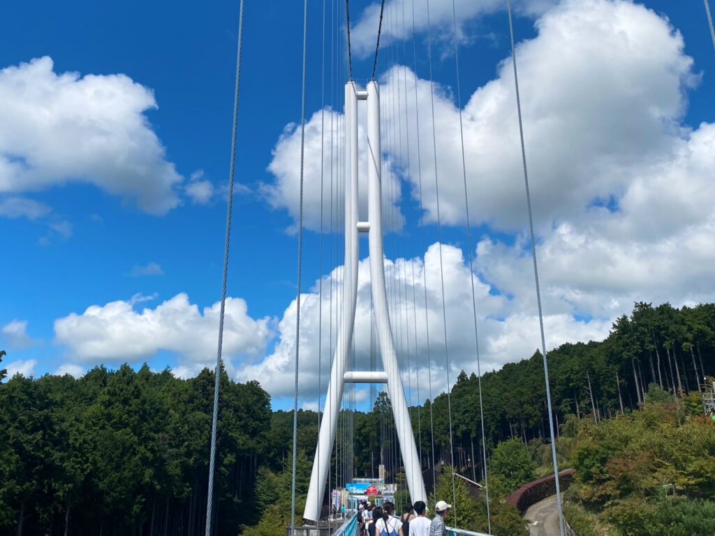 日本最長の吊り橋