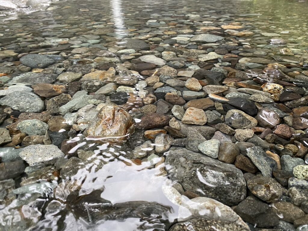 透明度の高い水