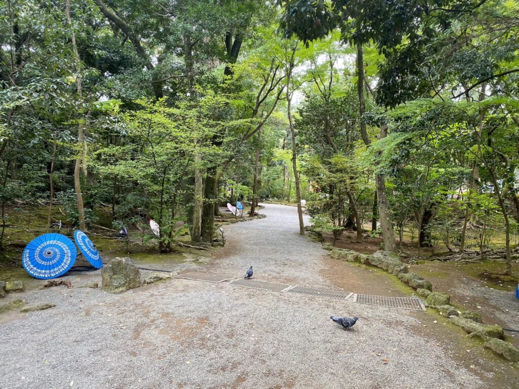 森林浴気分の楽寿園