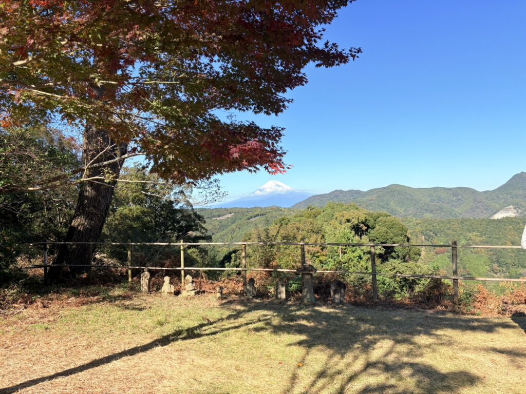 富士見展望台からの風景